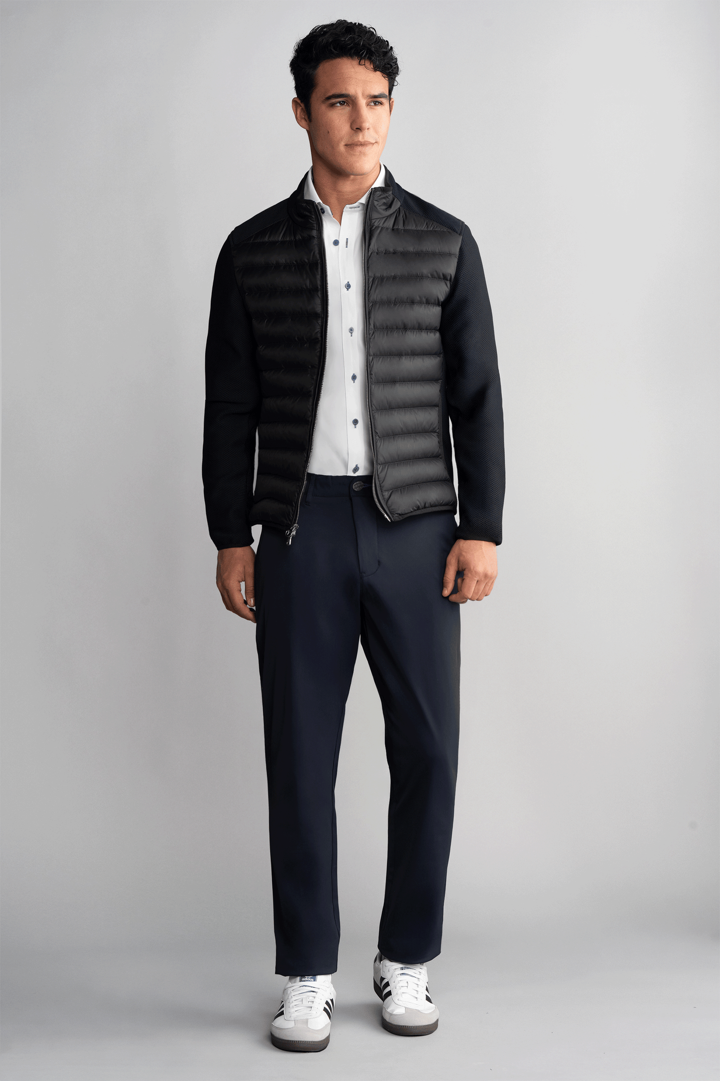 Central Hybrid Jacket // Black