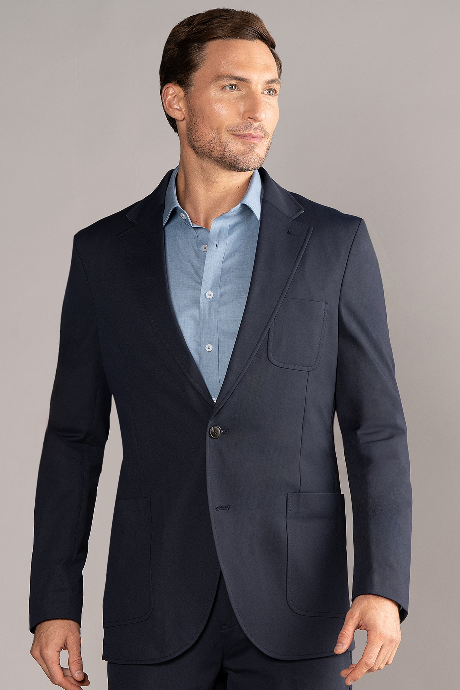 Performance Patch Pocket Blazer // Navy
