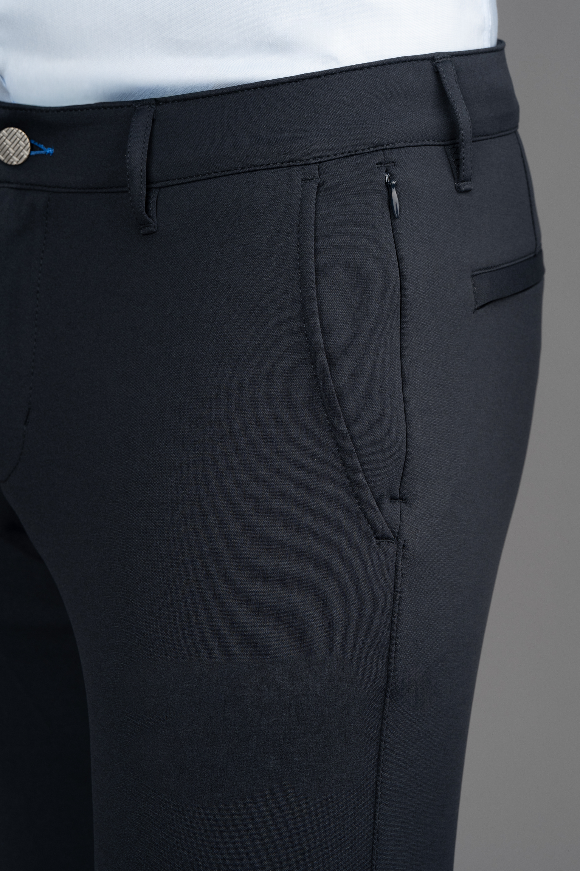 Circular Knit Pants // Black