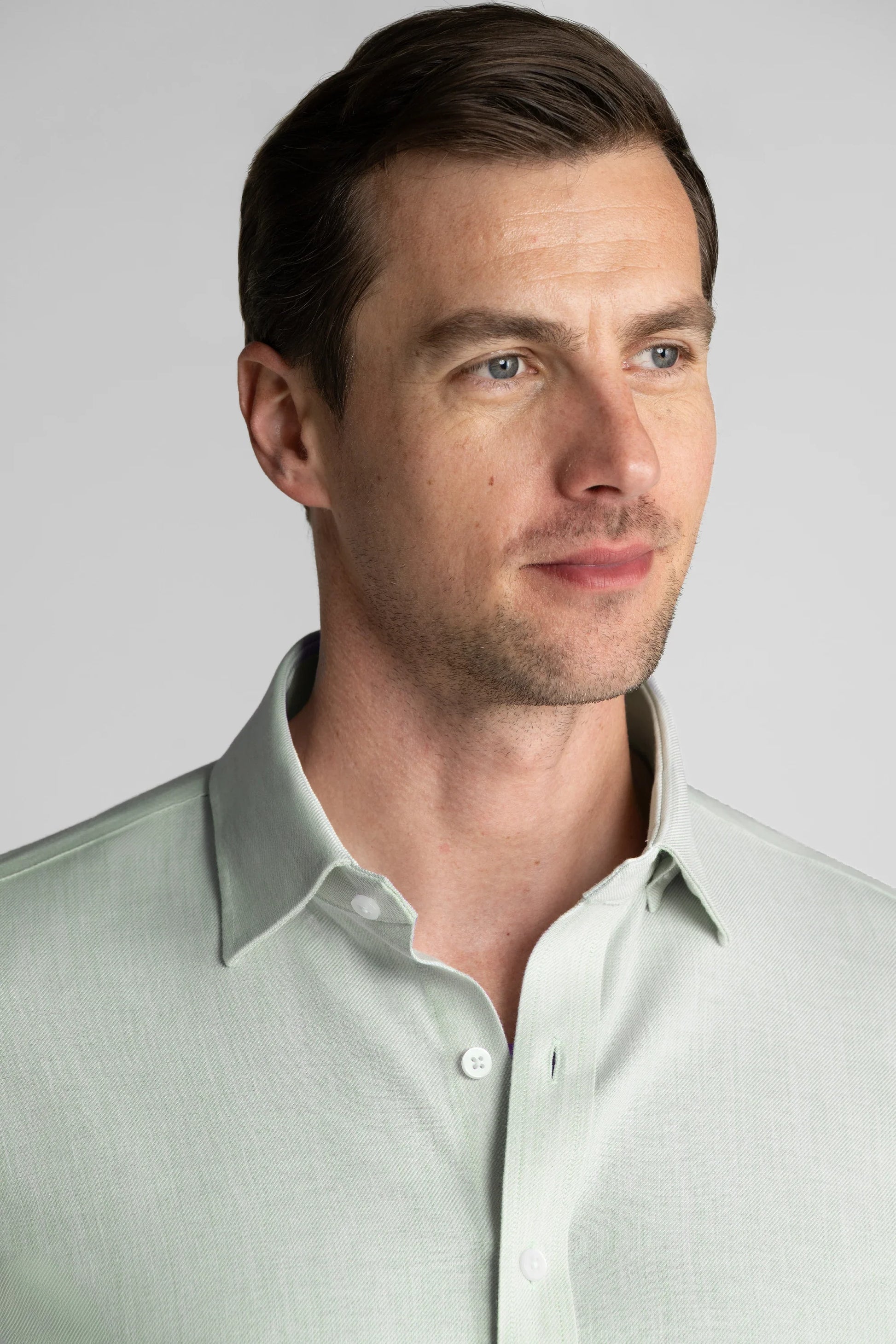 Performance Linen Shirt // Green