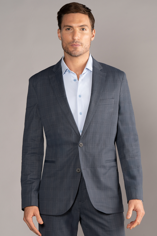 Performance Blazer // Grey Prince of Wales