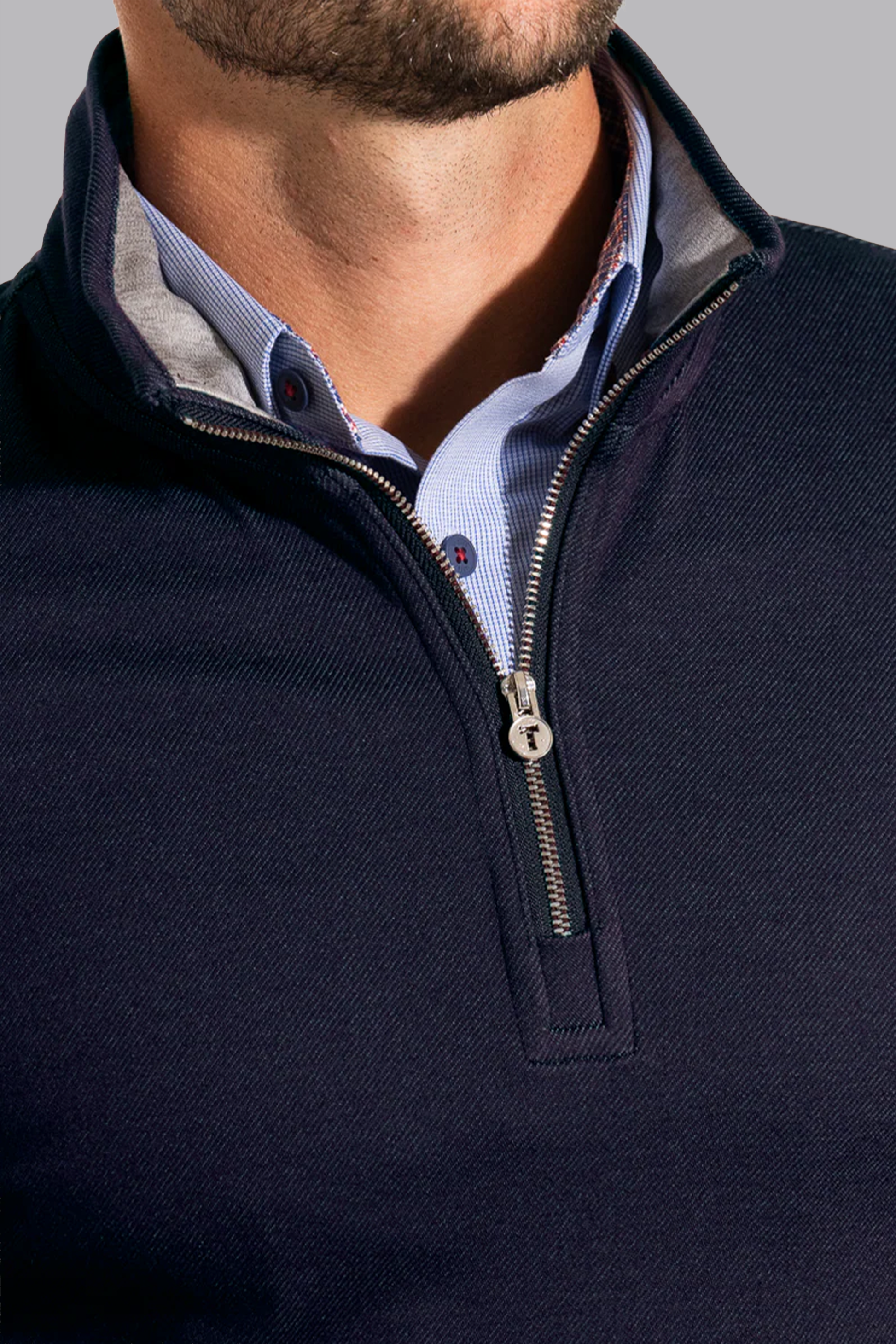 Performance Quarter Zip // Navy