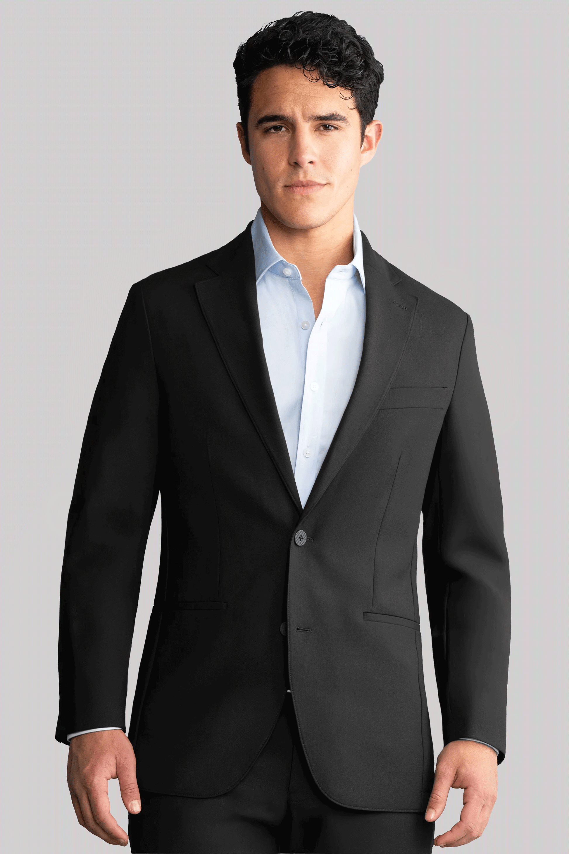 Hybrid Wool Blazer // Black