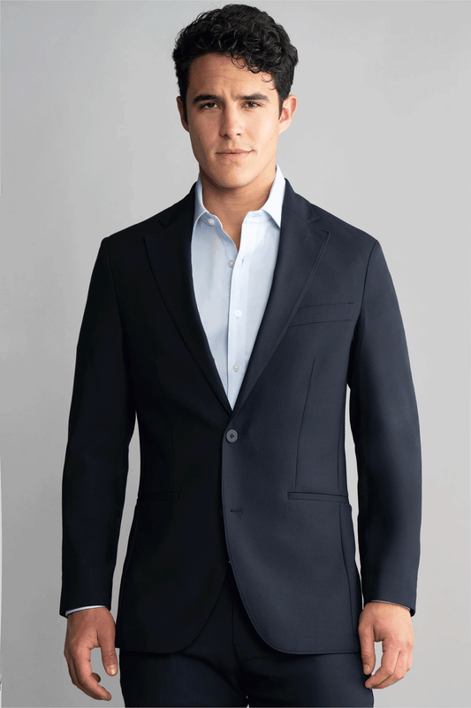 Hybrid Wool Blazer // Navy
