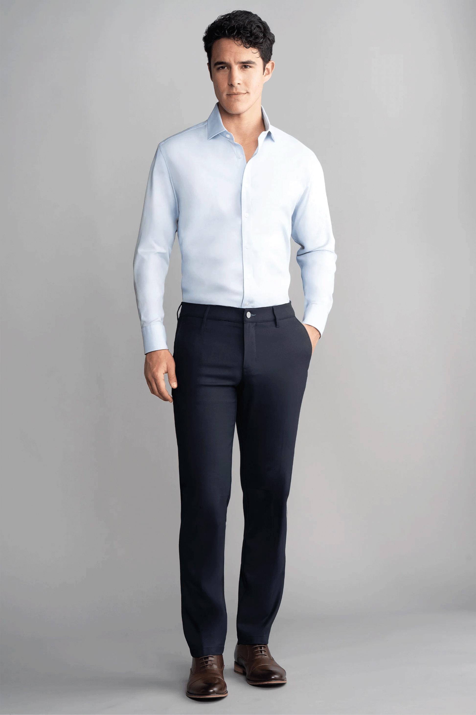 Hybrid Wool Pants // Navy