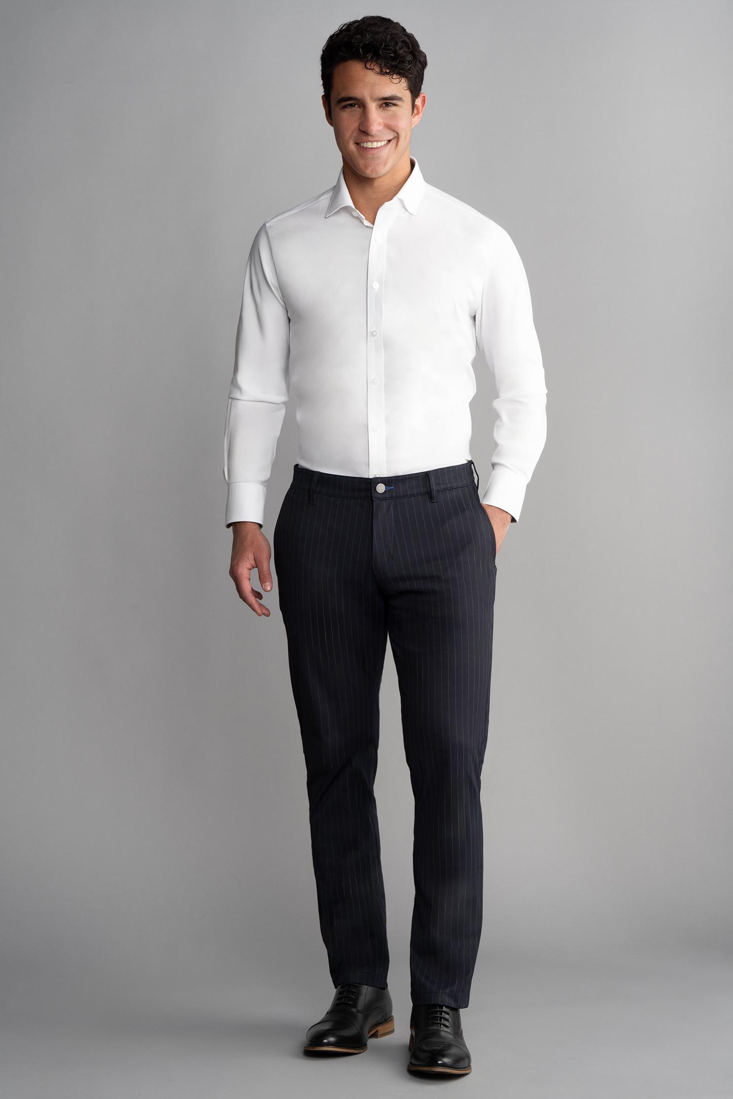 Performance Pants // Navy Stripe